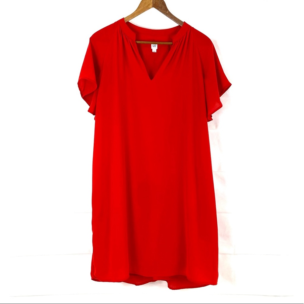 GAP Red dress with Pockets!